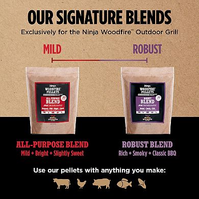 Ninja Woodfire Pellets Robust Blend 2-lb. Bag