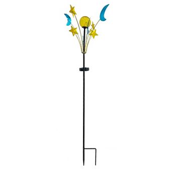 Crosslight Celestial Wind Spinner Solar Stake Light