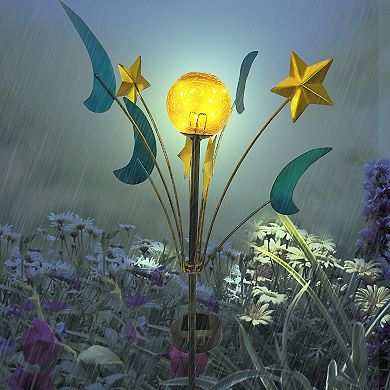 Crosslight Celestial Wind Spinner Solar Stake Light