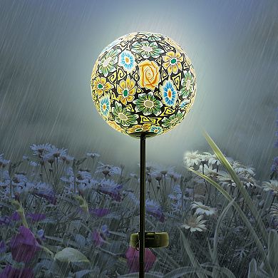 Crosslight Solar Ball Stake Light