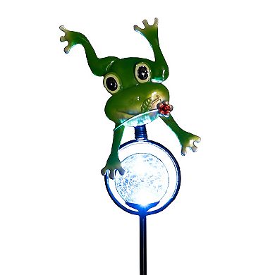 Crosslight Jumping Frog Solar Stake Light