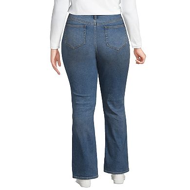 Plus Size Lands' End Recover High-Rise Bootcut Jeans