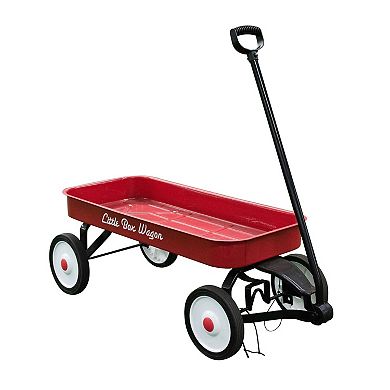 Synergistic Children's Classic Pull-Along Steel Wagon