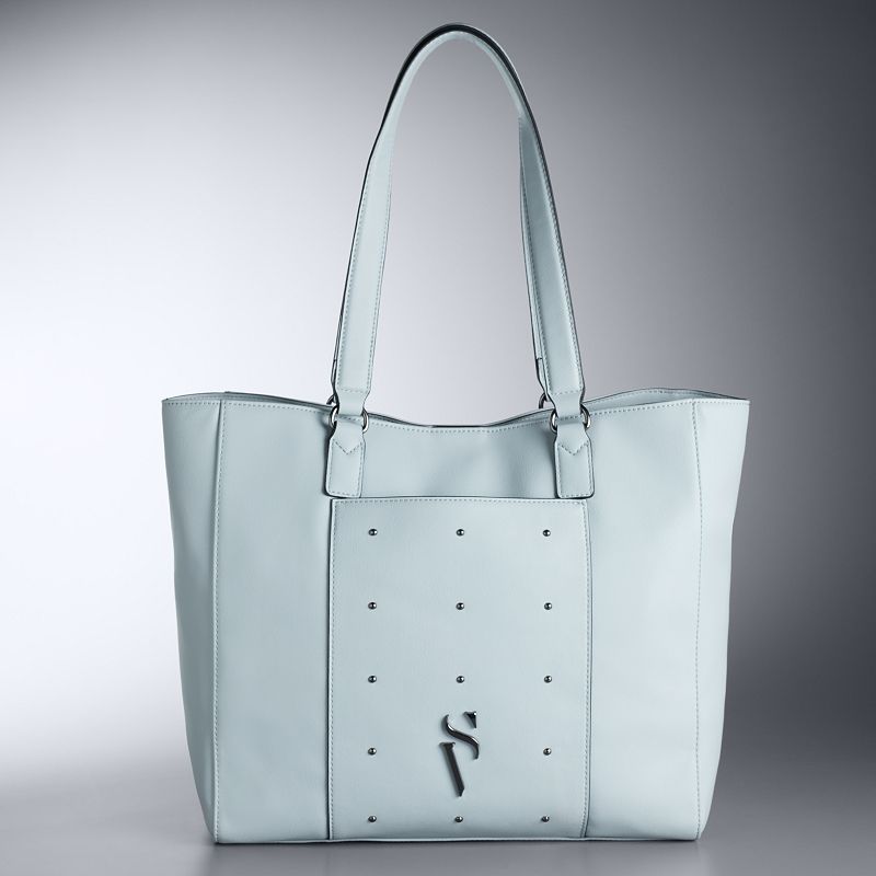 Simply Vera Vera Wang Lavey Raddix Tote Bag, Niagara Dew