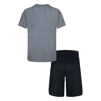 Boys 4-7 Nike Dri-FIT Swoosh Graphic Tee & Shorts Set