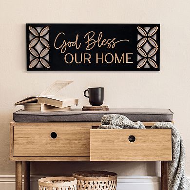 God Bless Our Home Wall Decor