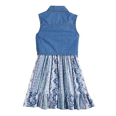 Girls 7 20 Knit Works Ruffled Dress Vest Set in Regular Plus Size