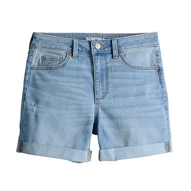 Women's Sonoma Goods For Life® High Rise 5" Denim Shorts