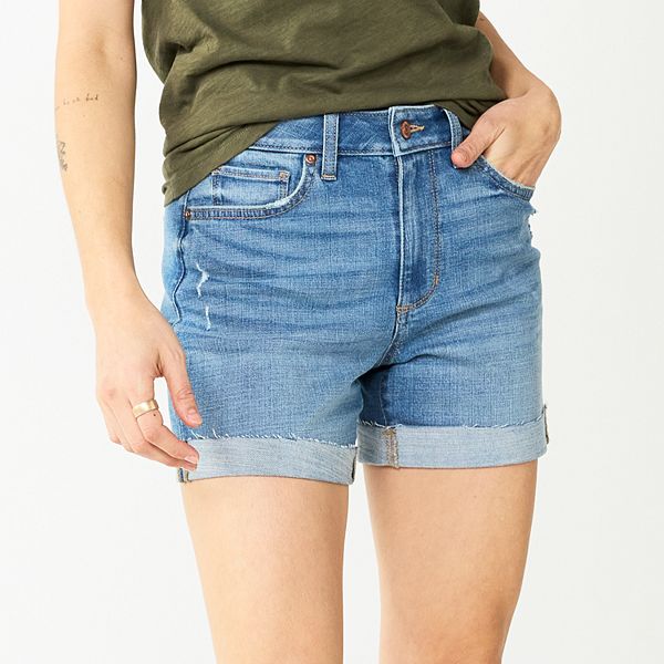 Women's Sonoma Goods For Life® High 5" Denim Shorts
