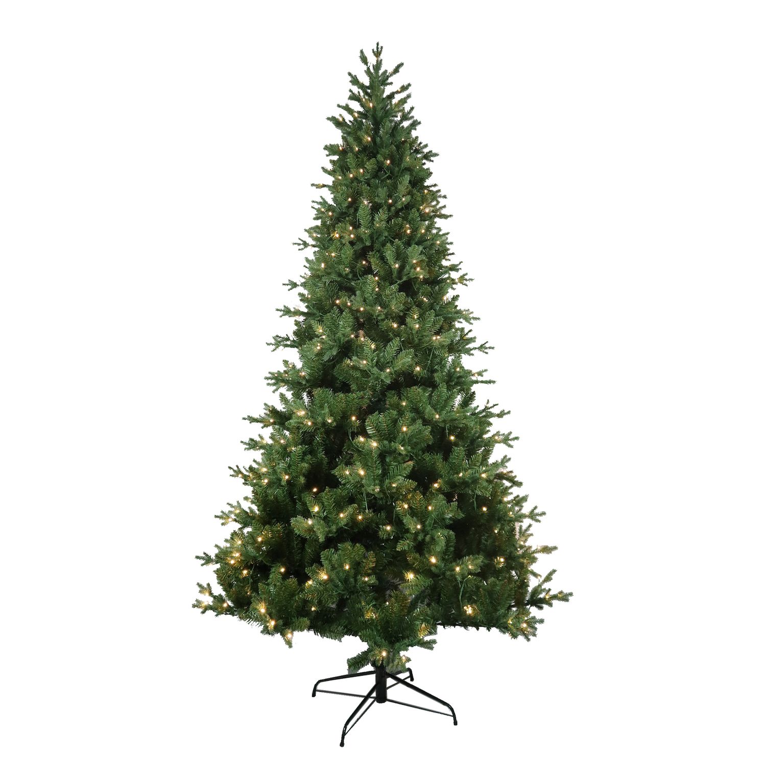 Pine and Pampas Tree with Warm White LED Lights 9 ft by Seasonal