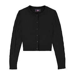 Girls Black Sweaters Kohl s