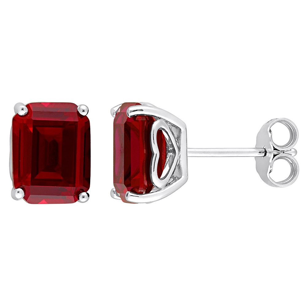 Stella Sterling Silver Earrings plated in Rhodium main image 1