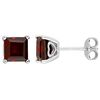 Stella Grace Sterling Silver & Gemstone Stud Earrings