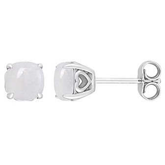 Stella Grace Sterling Silver & Gemstone Stud Earrings