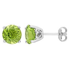 Kohls hot sale peridot earrings