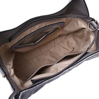 Mellow World Jae Structured Floral Hobo Bag