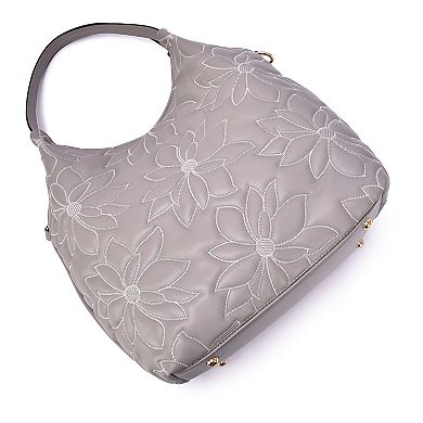 Mellow World Jae Structured Floral Hobo Bag