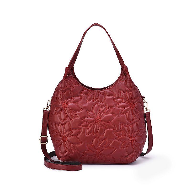 Mellow World Jae Structured Floral Hobo Bag