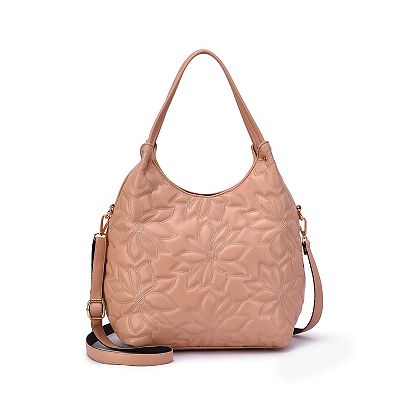 Mellow World Jae Structured Floral Hobo Bag