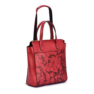 Mellow World Shia Convertible Backpack Purse in Cognac Tooled Vegan Leather Mellow World | Bags | Mellow World Shia 3d Convertible  main image 2