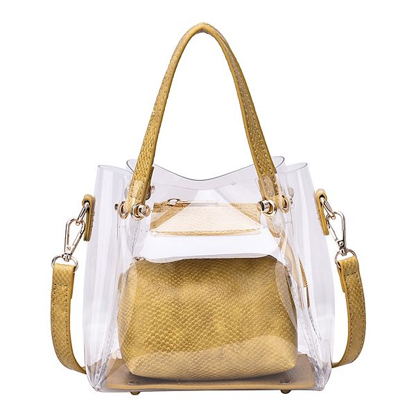 Mellow World Elizabeth Transparent Crossbody Bag