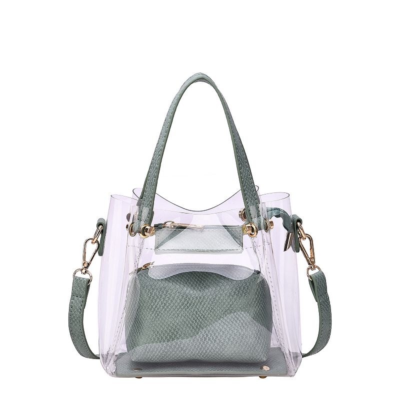 Shop Bloomingdale's 2021 SS Casual Style A4 2WAY Crystal Clear Bags  Crossbody by AyaaaaUSA