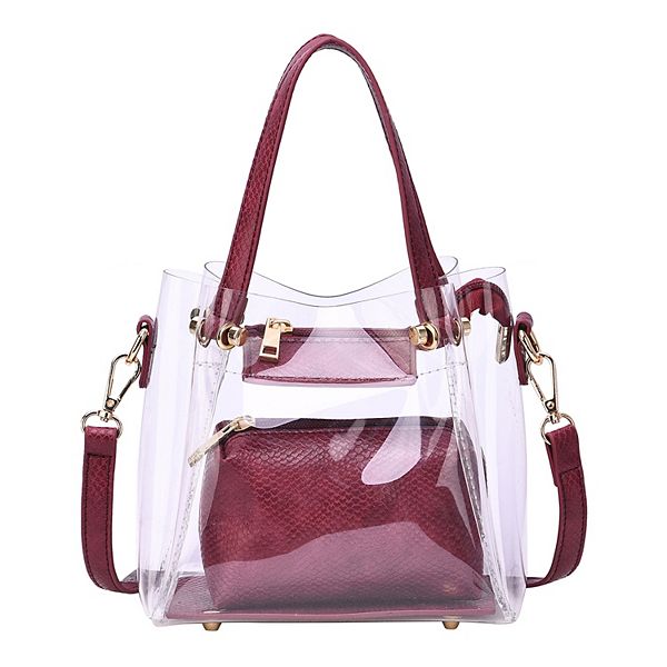 Mellow World Elizabeth Transparent Crossbody Bag