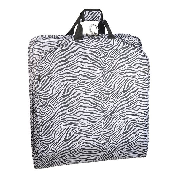 WallyBags 52-Inch Deluxe Travel Garment Bag - Zebra