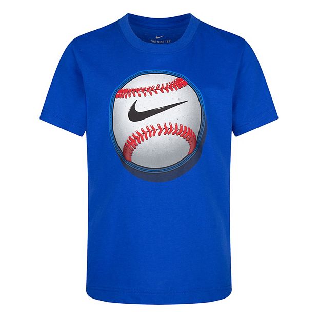 Boys 4-7 Nike Textured Baseball Graphic Tee