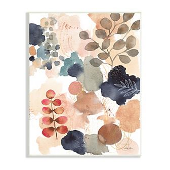 Stupell Home Decor Botanical Shape Collage Modern Boho Plaque Wall Art
