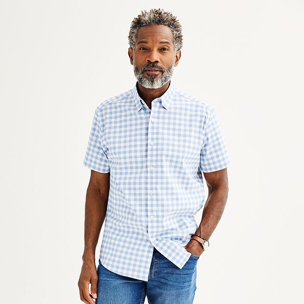 Kohls men's short sleeve dress shirts online