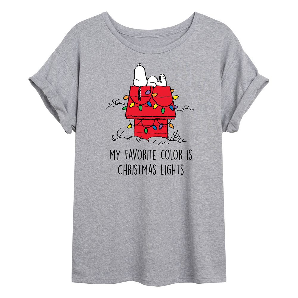 Peanuts Icecream Oversize Tee Pink