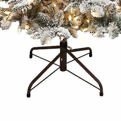 5-ft. Pre-Lit LED Snow Pine Artificial Christmas Tree