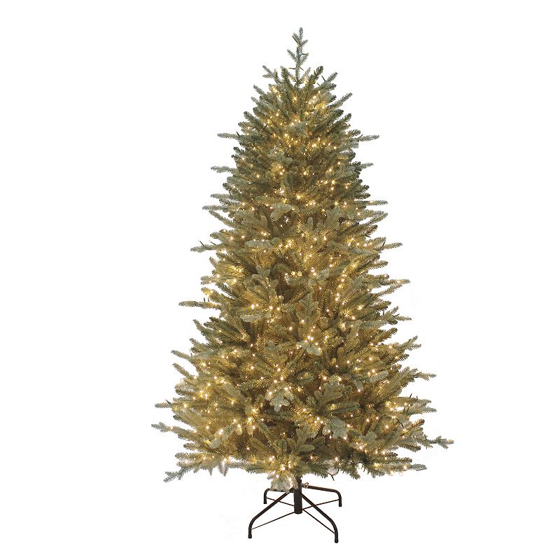 9-ft. Pre-Lit LED Jackson White Pine Artificial Christmas Tree, Green