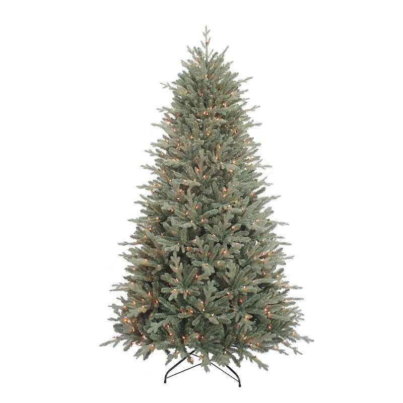 7.5-ft. Pre-Lit Blue Spruce Artificial Christmas Tree, Green