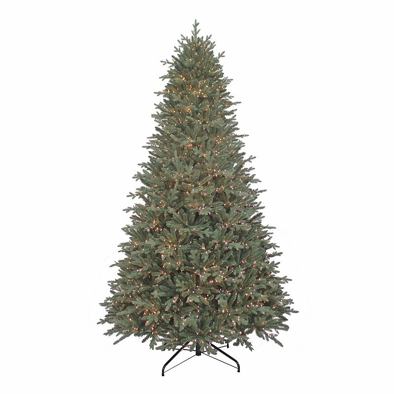 9-ft. Pre-Lit LED Blue Spruce Artificial Christmas Tree, Green