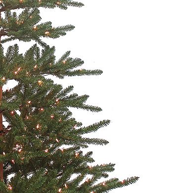 7-ft. Pre-Lit Mountain Pine Artificial Christmas Tree