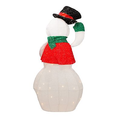 3-ft. LED Animated Snowman Floor Decor