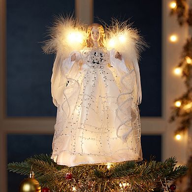 Light-Up Fairy Angel Christmas Tree Topper