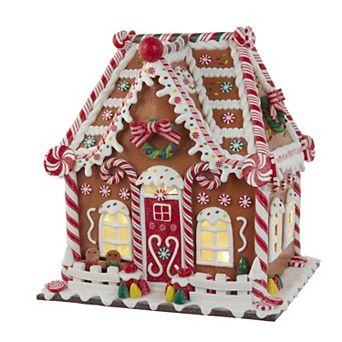 LED Gingerbread House Christmas Table Decor