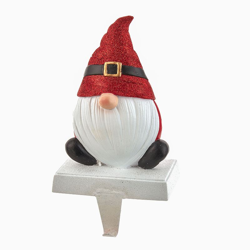 Gnome Christmas Stocking Holder Table Decor, Multicolor