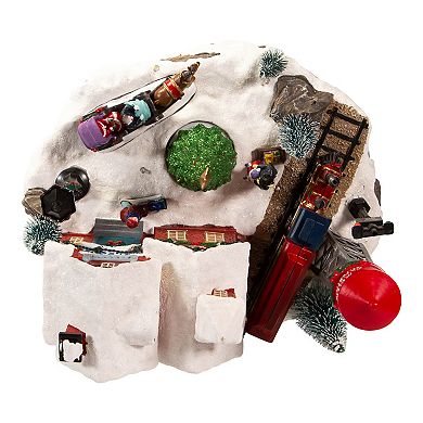 Light-Up Musical Christmas Village Table Decor