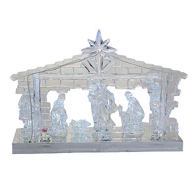 LED Musical Nativity Scene Christmas Table Decor