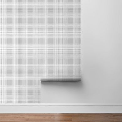 Stacy Garcia Home Plaid Peel and Stick Wallpaper