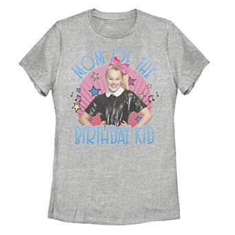 Juniors' JoJo Siwa "Mom Of The Birthday Kid" Graphic Tee