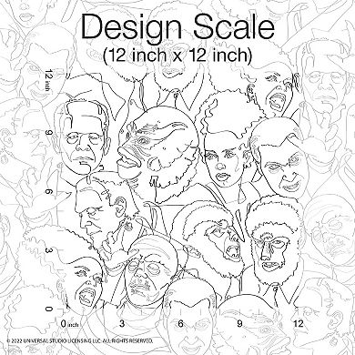 RoomMates Universal Classic Monsters Peel & Stick Wallpaper