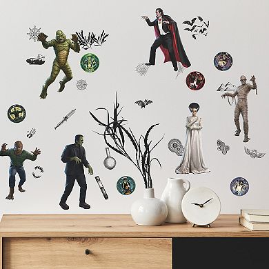 RoomMates Classic Monsters Peel & Stick Wall Decal 36-piece Set