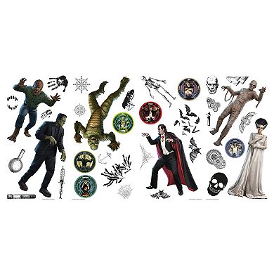 RoomMates Classic Monsters Peel & Stick Wall Decal 36-piece Set