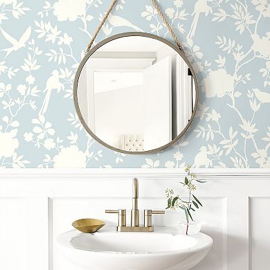 Lillian August Mono Toile Peel and Stick Wallpaper