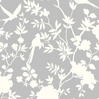 Lillian August Mono Toile Peel and Stick Wallpaper